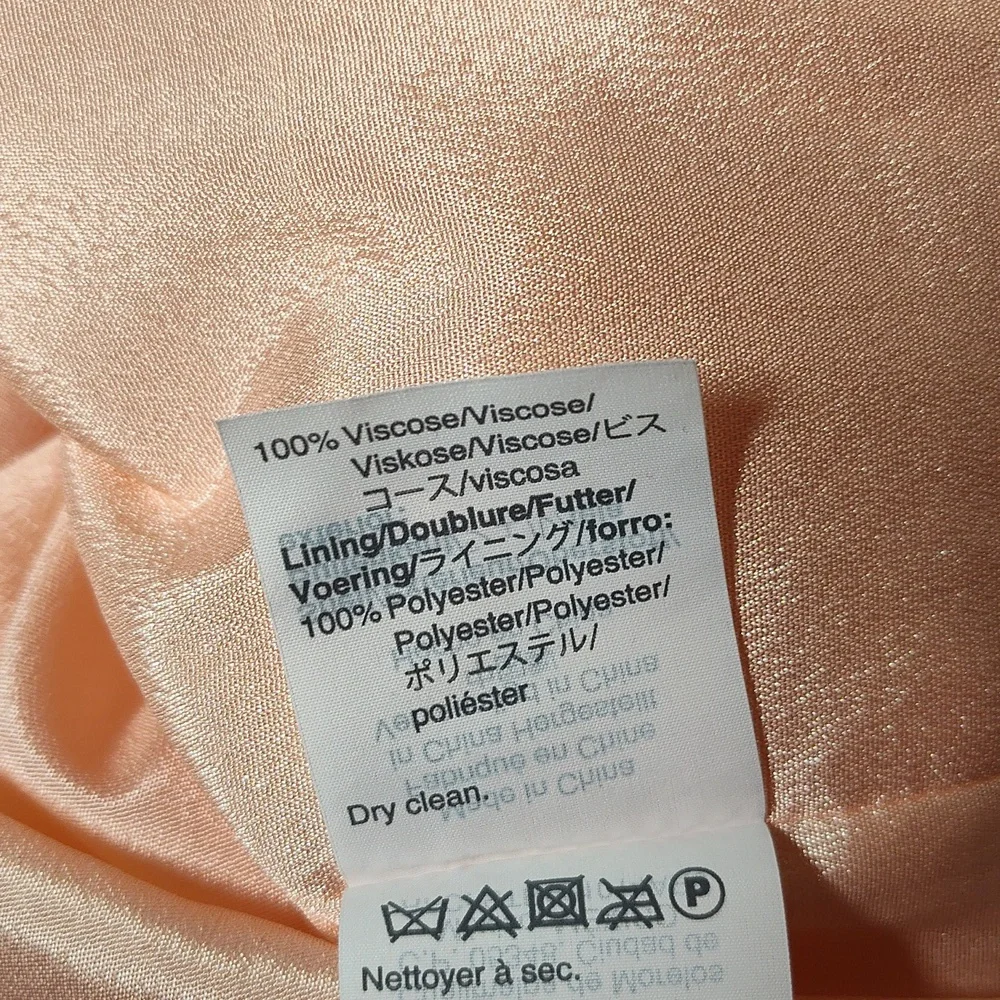 J. Crew Point Sur blush v-neck ruffle hem flutter‎ sleeve midi dress 10